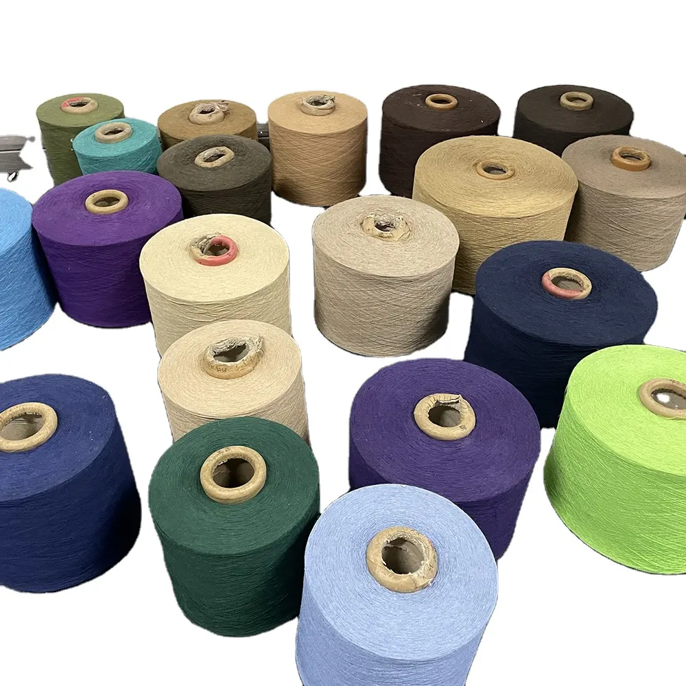 Regenerate cotton mix polyester other yarn type low price