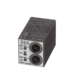 Nuevo Temporizador de Reciclaje Idec GT3W-A11AF20N-120VAC/240VAC, Enchufe de 8 Pines, DPDT, Relé de 5A, Doble Tiempo, LED, de Rosca, Buen Precio - Product Image 1