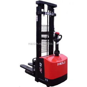 1.2 ton mini Forklift Electric Pallet Stacker Heli CDD12