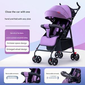 Poussette bébé portable réglable de haute qualité pour les voyages - Product Image 2
