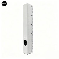 EVOX 12 Altavoz de Columna Activo, Sistema de Sonido Amplificado de 8 x 4 Pulgadas, Altavoces de 1400 W, Altavoces de Columna Amplificados Profesionales
