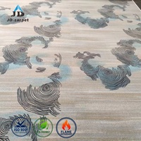 Moquette murale à motifs abstraits, style grand rouleau, pour la rénovation des sols des espaces publics commerciaux
