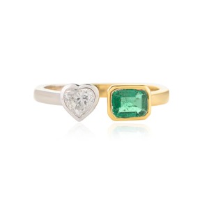 Bague de fiançailles et de mariage élégante en or 18 carats sertie de saphir rose, fabriquée à la main |   Pierres précieuses de 3 mm |   Prix de gros de luxe - Product Image 6
