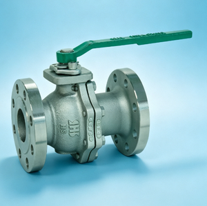 วาล์วบอล HS Valve SSC13 สำหรับ 20K-32A ตัววาล์วอุตสาหกรรมสแตนเลส รุ่น SSC13 BALL SSC13 SEAT RTFE วาล์วบอลแบบมีหน้าแปลน (KS) - Product Image 1
