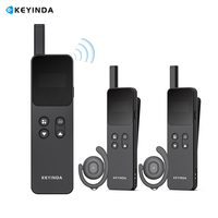 Headset Walkie Talkie portabel, Headset Walkie Talkie portabel kelas Museum Logo kustom solusi pemandu wisata pendidikan pembelajaran Lapangan