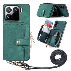เคสหนังสะพายไหล่พร้อมช่องใส่บัตรสำหรับ Oppo Find X8/X8 Pro สำหรับ iPhone 16 Promax เคสที่ใส่บัตรอเนกประสงค์ - Product Image 6