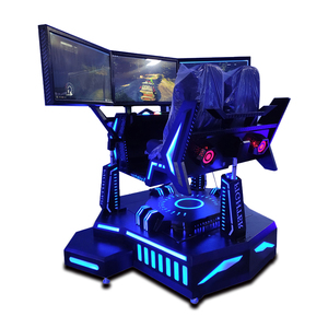 เกมแข่งรถ 9D Virtue Reality แบบสามแกน พร้อมระบบเคลื่อนไหวเต็มรูปแบบสำหรับสวนสนุก รถขับเคลื่อน 2 ที่นั่ง - Product Image 4