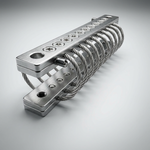 Isolateur de vibrations en acier inoxydable et aluminium Hoan JGX-0240D-4A pour caméra UAV, amortisseur de vibrations, électronique embarquée, ISO9001 - Product Image 4