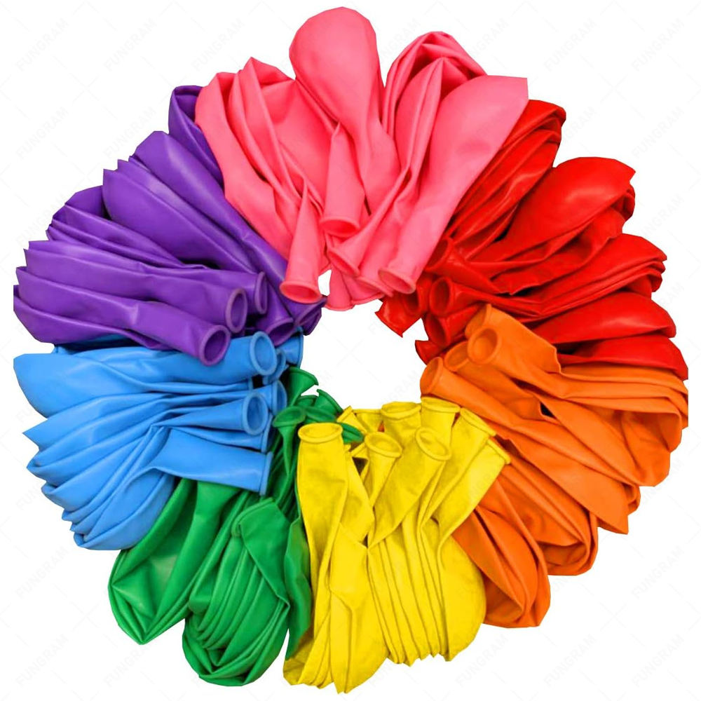 Wholesale Thick Natural Latex 10inch 12inch Balao Palloncini Globos De Cumpleanos Birthday Party Latex Balloon Decorations