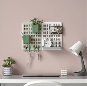 家居装饰自粘壁挂式钉板工艺品组织摆件展示苗圃储物 - Product Image 3