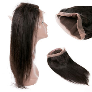 ขายส่งผมแท้บราซิลแบบตรง พร้อมเชือกผูกผมลูกไม้ ราคาถูก - Product Image 4