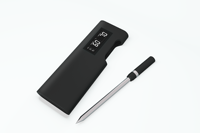 Termometer BBQ Pintar Nirkabel Satu Probe, ±0.5 ° Termometer Memasak dengan Kontrol Suhu Presisi dan Aplikasi Multibahasa