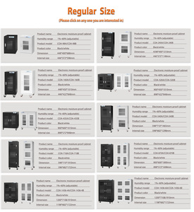 ตู้เก็บของแห้งสแตนเลสขนาดกะทัดรัด 98 ลิตร 448x400x688 มม. ป้องกันไฟฟ้าสถิตย์ ป้องกันความชื้น สำหรับห้องปฏิบัติการ/โรงงาน ยี่ห้อ Kexing - Product Image 3