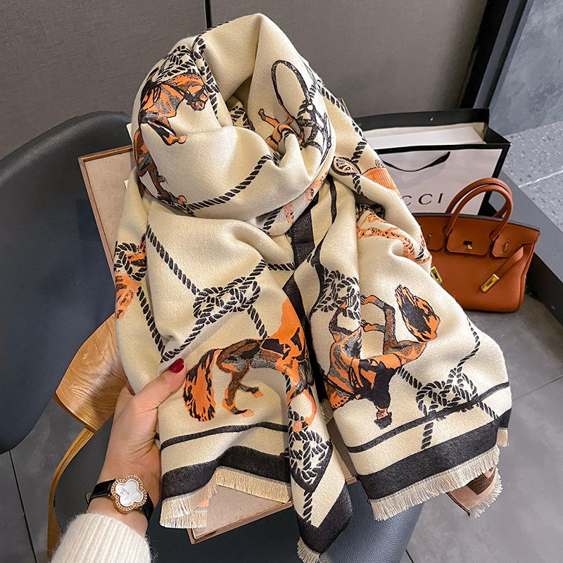 Hermes Scarf Fashion Scarves Winter 2019 Wow Double Face Scarf 90