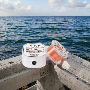 Lignes de pêche SAMYEARS Matériau soyeux Ligne écologique de 50m pour la pêche en mer Ligne de pêche rose fluo de meilleure qualité - Product Image 2