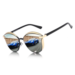 Venta al por mayor <span class=keywords><strong>de</strong></span> gafas <span class=keywords><strong>de</strong></span> sol con logotipo personalizado para hombres y mujeres, gafas <span class=keywords><strong>de</strong></span> sol polarizadas clásicas redondas retro ojo <span class=keywords><strong>de</strong></span> gato - Product Image 2