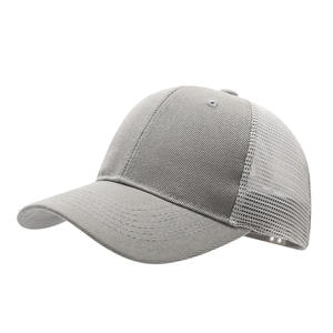 Fabricante recién llegado sombreros de ala curva personalizados Unisex carta Lisa logotipo gráfico 6 paneles bordados gorras de camionero ligeras - Product Image 1