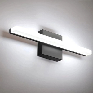 Applique murale LED pour <span class=keywords><strong>salle</strong></span> <span class=keywords><strong>de</strong></span> <span class=keywords><strong>bain</strong></span>, 16 pouces, <span class=keywords><strong>IP44</strong></span>, luminaire <span class=keywords><strong>de</strong></span> miroir moderne, blanc chaud 3500K, en fer - Product Image 4