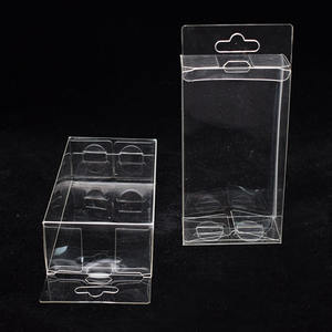Vente en gros de boîtes d'emballage en plastique transparent pour animaux de compagnie personnalisées boîte d'emballage d'hameçon de maquillage de beauté - Product Image 4