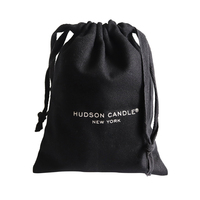 Sac à cordon personnalisé en coton et lin écologique avec logo imprimé, sac cadeau et pochette anti-poussière (couleurs personnalisées)