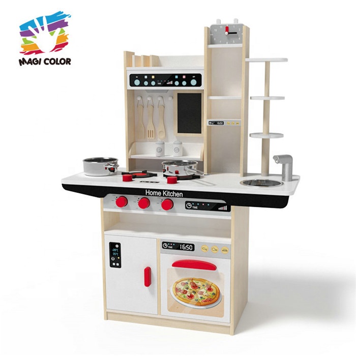 Модель 2019 года, деревянный кухонный набор для девочек W10C483B