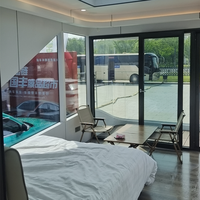 Capsule spatiale mobil-home autres maisons préfabriquées maison modulaire kit maison hôtel portable