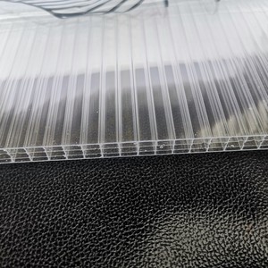 Proteção UV, folha porosa do policarbonato, <span class=keywords><strong>6mm</strong></span>, plástico, para a folha do policarbonato do armazém, painel - Product Image 2