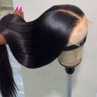 Perruque brésilienne originale de 50 pouces en promotion, qualité supérieure, non traitée, 13x4+HD+lace+frontal, meilleur fournisseur de cheveux chinois
