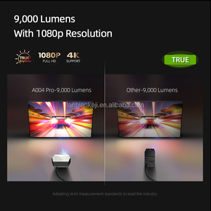 Nuevo proyector A004 Pro Full HD 1080P Android, proyector de vídeo LED portátil OME con enfoque automático para películas de cine en casa 4K - Product Image 6