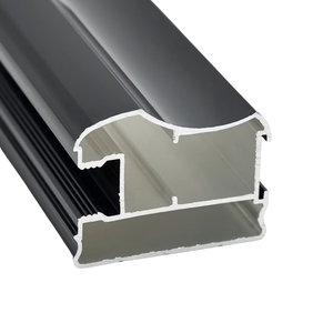 โปรไฟล์อะลูมิเนียมสีดำด้านสำหรับหน้าต่างบานเปิดระดับไฮเอนด์ - Product Image 2