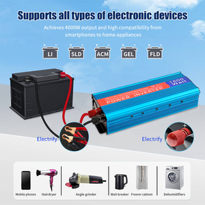 Convertidor de Onda Sinusoidal Modificado de Fábrica, 1500W, 12v a 220v, Equipado con Puerto USB - Product Image 4