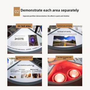 Mesa de Negociación Multifuncional Giratoria Guanghuan para Pruebas de Películas Solares para Automóviles, Detecta Radiación <span class=keywords><strong>Infrarroja</strong></span> y <span class=keywords><strong>Ultravioleta</strong></span> - Product Image 5