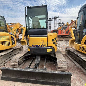 Excavadora pequeña usada premium 2024, Komatsu pc35 de 3.5 toneladas, mini excavadora usada pc35mr en venta. - Product Image 3