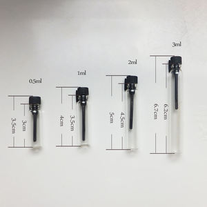 ขวดแก้วน้ำหอมขายส่ง ขนาด 0.5 มล. 1 มล. 2 มล. <span class=keywords><strong>3</strong></span> มล. ขวดน้ำหอมแบบเติมได้ ติดตั้งง่าย ขวดแก้วน้ำหอมขนาดเล็ก - Product Image 2