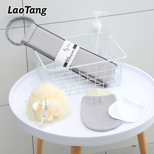 Laotang Facile à Nettoyer 100% Viscose Matériau Exfoliant Dos Scrubber Belt Body Brush For Back Scrubbering Bath - Product Image 1
