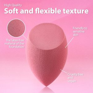 Ensemble d'éponges à <span class=keywords><strong>maquillage</strong></span> Foonbe, éponges <span class=keywords><strong>blender</strong></span>, 7 pièces pour le <span class=keywords><strong>maquillage</strong></span> liquide, crème et poudre, sans latex, éponges de beauté multicolores - Product Image 3