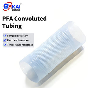 80mm Toksik Olmayan UV Dayanımlı PFA Oluklu Boru - Product Image 1