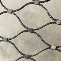 Grillage en câble d'acier inoxydable pour enclos de zoo, protection des animaux, volière, maille flexible haute résistance et durable
