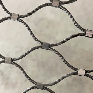 Grillage en câble d'acier inoxydable pour enclos de zoo, protection des animaux, <span class=keywords><strong>volière</strong></span>, maille flexible haute résistance et durable - Product Image 2