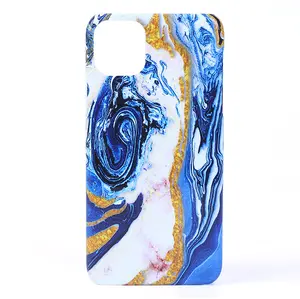 Wholesale Product Agate Pattern Phone 2 in 1 Case for iPhone 12 TPU PC 2 In 1 Case Case For iPhone 11 Pro 12 Mini