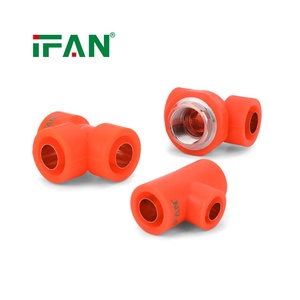 IFAN Raccords coudés, en T, de couplage et de raccordement rapide en PPR et cuivre de haute qualité <span class=keywords><strong>pour</strong></span> systèmes d'eau - Product Image 1