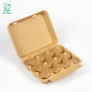 Cartones <span class=keywords><strong>de</strong></span> Pulpa Biodegradable al por Mayor, Vacíos, <span class=keywords><strong>de</strong></span> 3x4, con 12 Cavidades Cuadradas, para Huevos <span class=keywords><strong>de</strong></span> Gallina, para Transporte y Empaque, Proveedor - Product Image 2