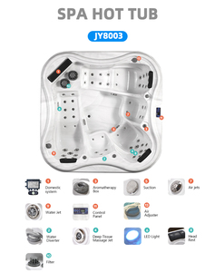 Jacuzzi Exterior Elevado para <span class=keywords><strong>5</strong></span> Personas con 2 Reposabrazos Balboa - Product Image 2