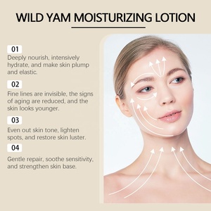 Grosir Losion Wajah pelembap dalam kulit perawatan kulit alami Niacinamide susu bolak balik dan mencerahkan kulit - Product Image 3