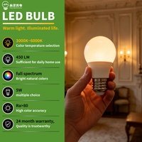 Bombilla LED G45 E26 AC110-120V con Tres Niveles de Atenuación, Pantalla de Plástico Blanca, CRI Ra80, Ahorro de Energía, Certificación CE/ETL, Garantía de 2 Años