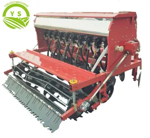 Maquinaria agrícola, tractor montado, 12 filas, sembradora de precisión de arroz/zanahoria/trigo