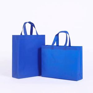 Sac de courses personnalisé en non-tissé, version verticale, à large ouverture, blanc, imperméable et enduit - Product Image 5