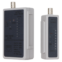 Comprobador de Red Multifuncional VCOM 2 en 1, Comprobador de Cables Telefónicos para Pruebas de Señal de Internet