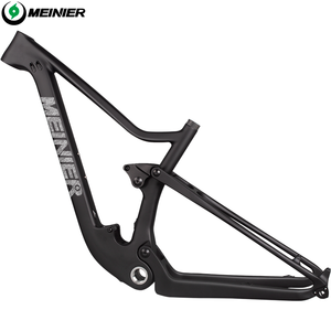<span class=keywords><strong>Cuadro</strong></span> de Bicicleta de Montaña MTB de <span class=keywords><strong>Carbono</strong></span> 29er con Suspensión Completa T1000, Recorrido de 100 mm, Boost 148x12, BSA - Product Image 1