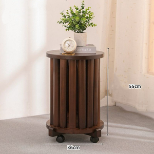 Sedia rotonda in legno massello rimovibile sgabello in legno <span class=keywords><strong>tavolino</strong></span> <span class=keywords><strong>comodino</strong></span> - Product Image 1